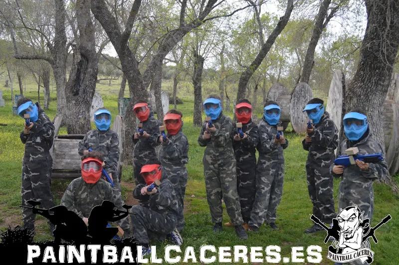 Paintball Cáceres - Sierra de Fuentes